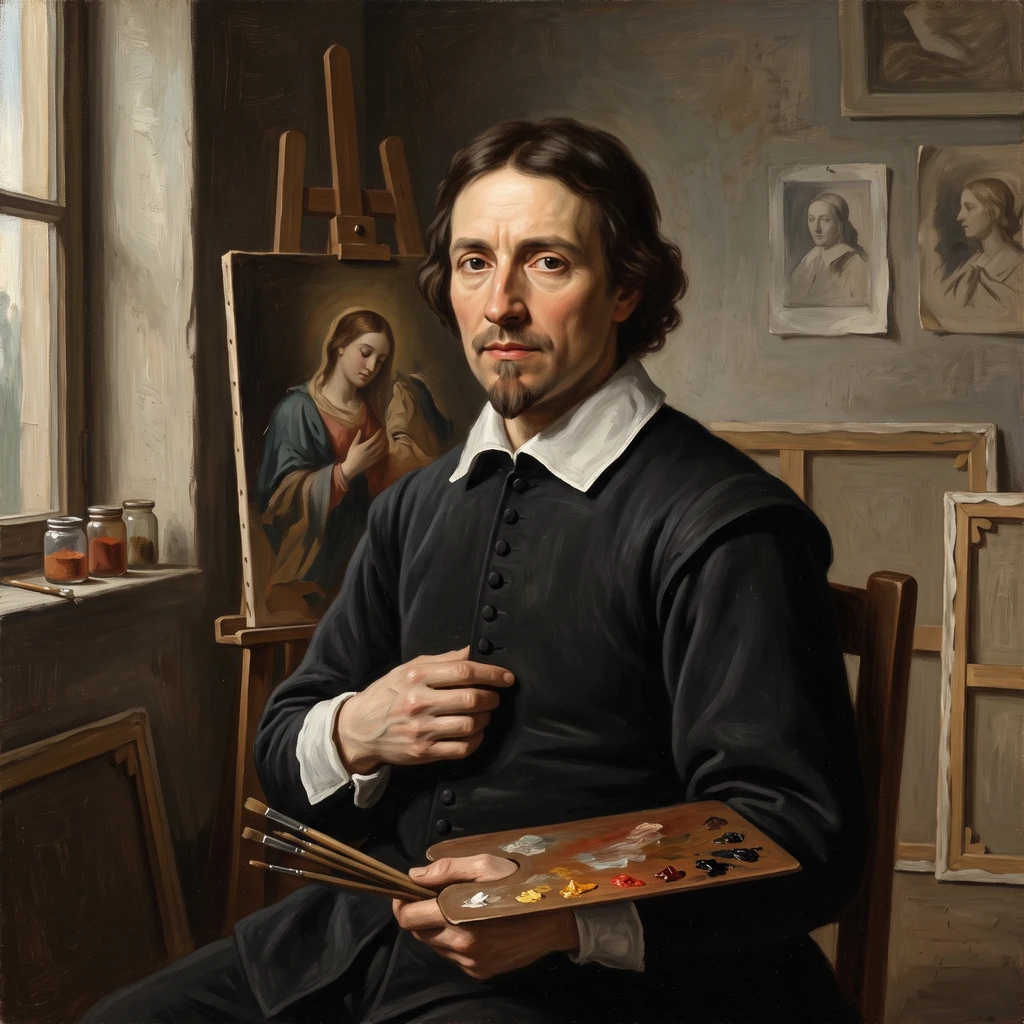 Portrait of Jean-Baptiste de Champaigne