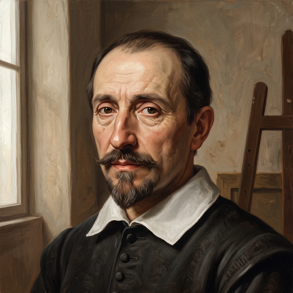 Portrait of Michelangelo Cerquozzi