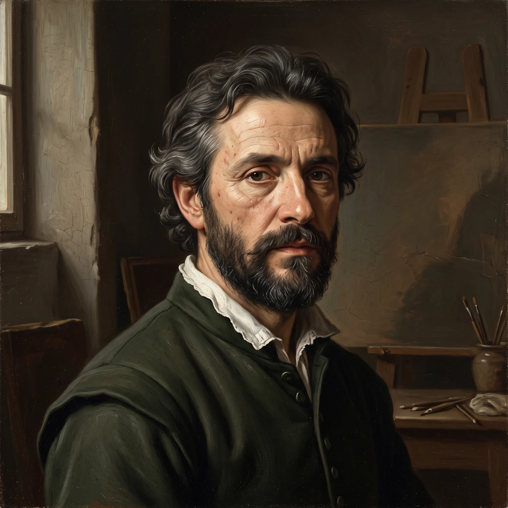 Portrait of Bartolomeo Cavarozzi