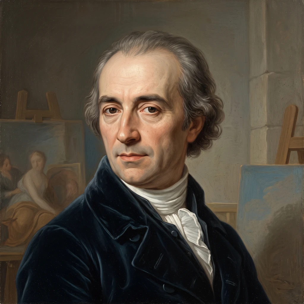 Portrait of Antonio Carnicero Y Mancio