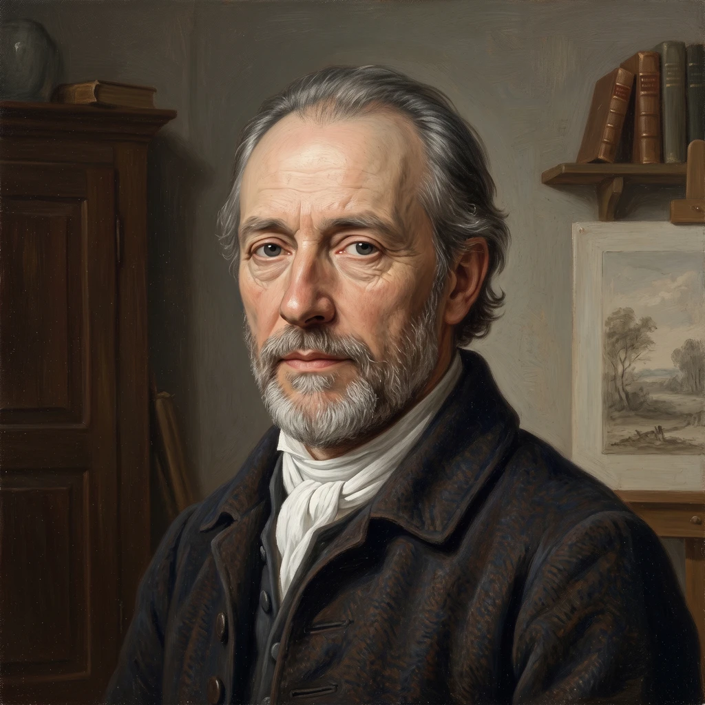 Portrait of Jacob Cats