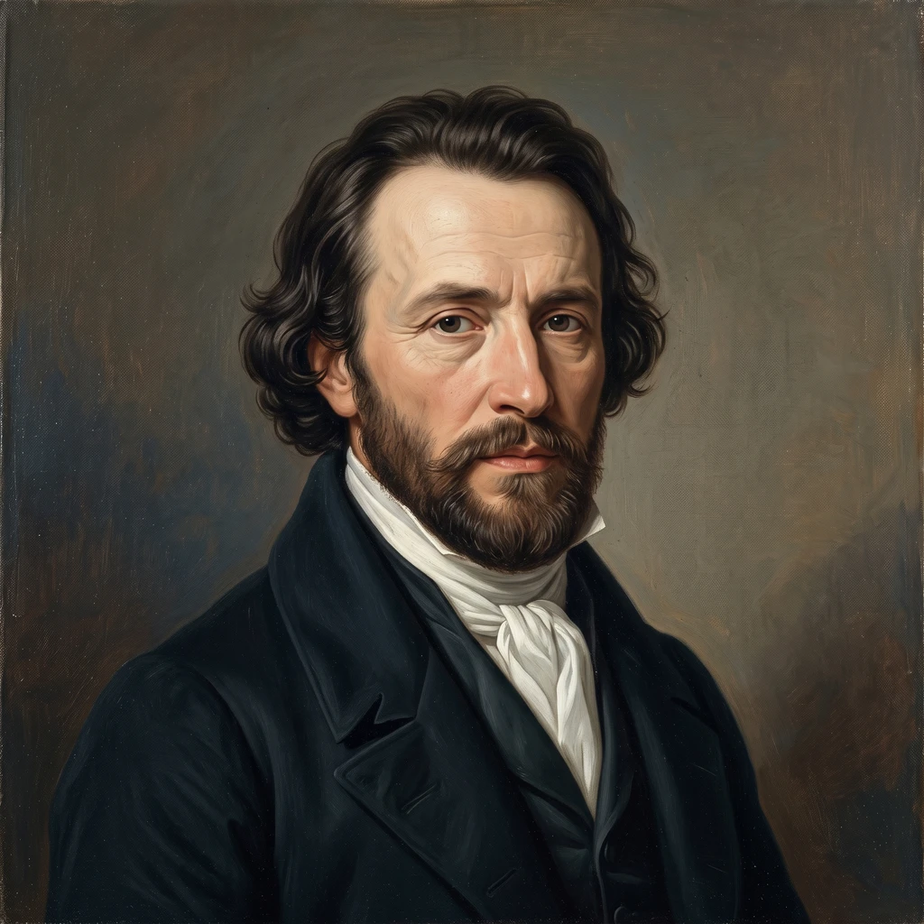 Portrait of Franz Ludwig Catel