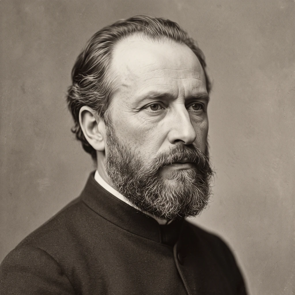 Portrait of Amos Cassioli