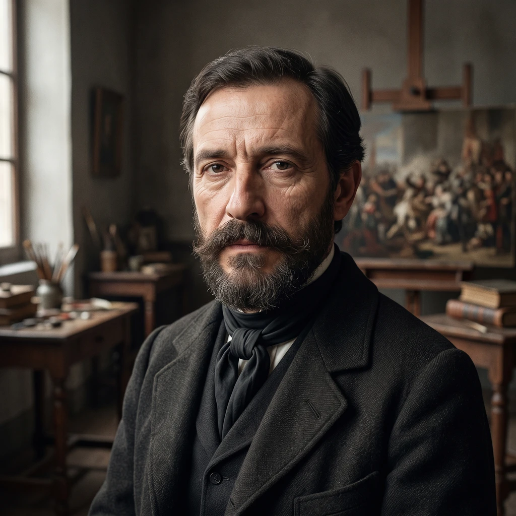 Portrait of Manuel Castellano