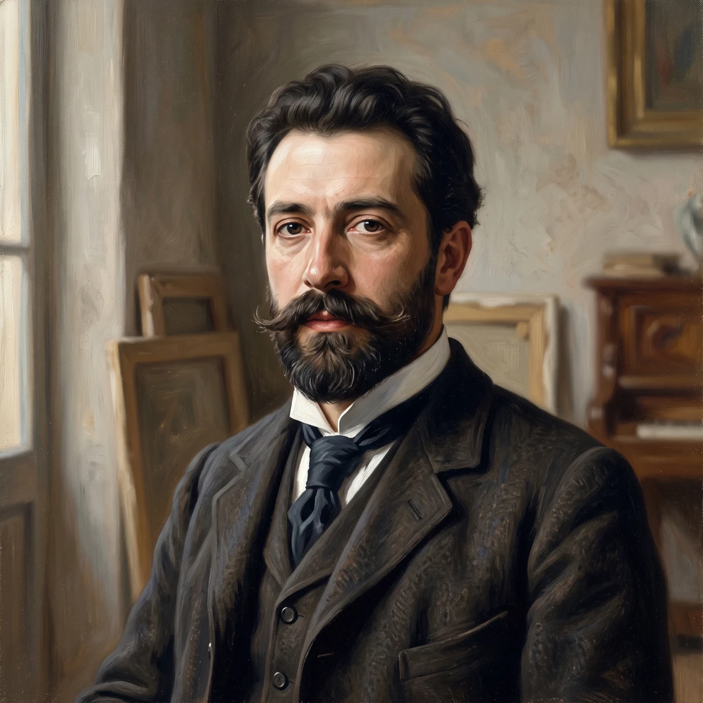 Portrait of Ramón Casas I Carbó
