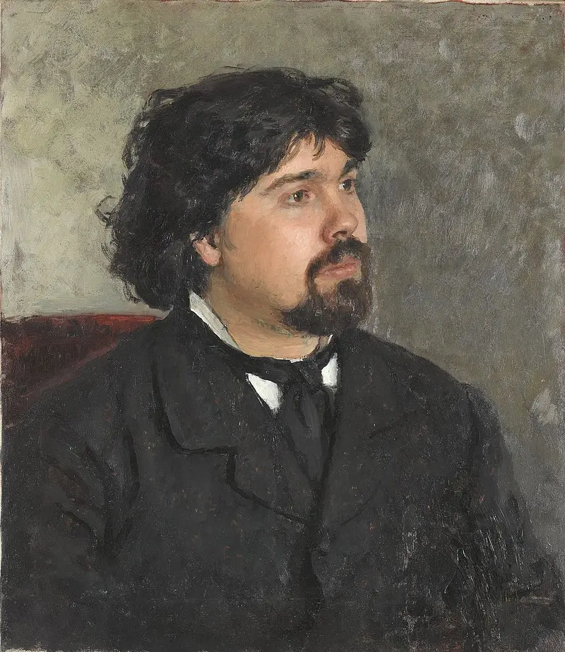 Portrait of Vasily Ivanovich Surikov