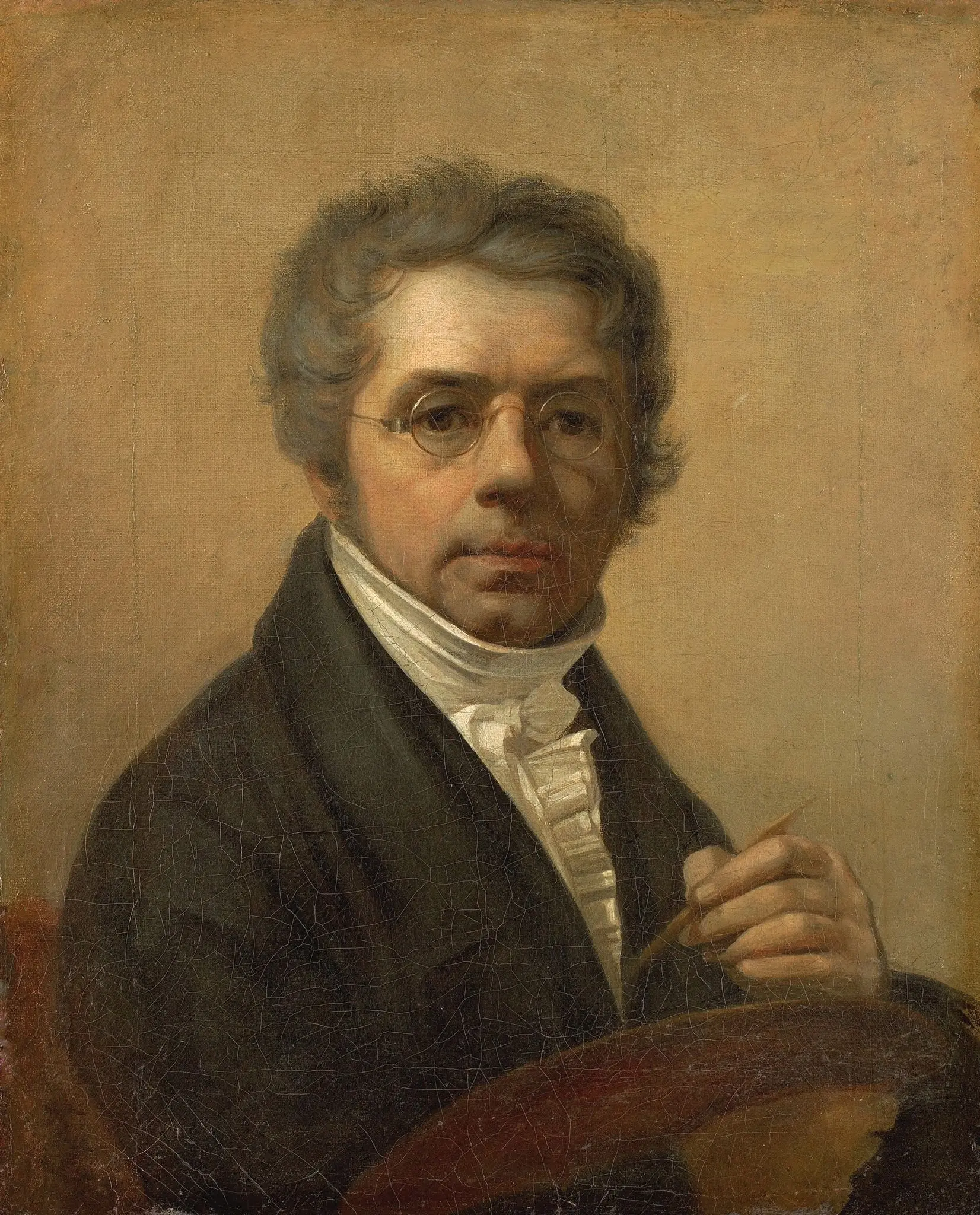 Portrait of Alexey Gavrilovich Venetsianov