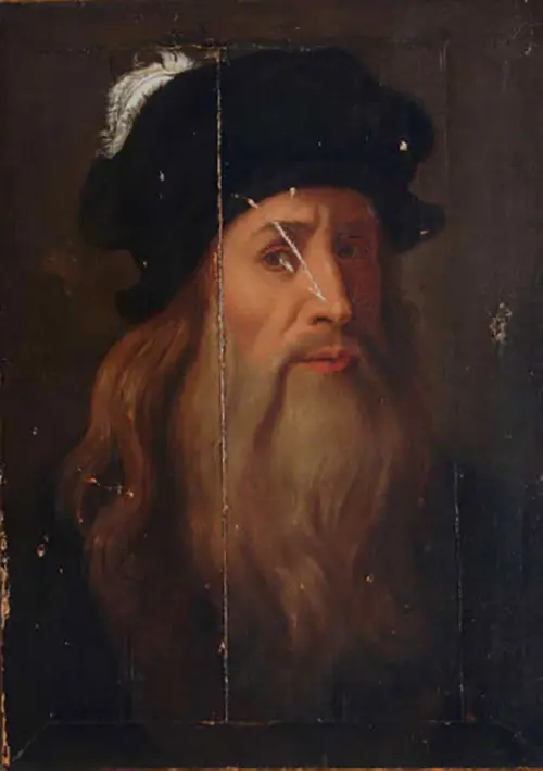 Portrait of Leonardo da Vinci
