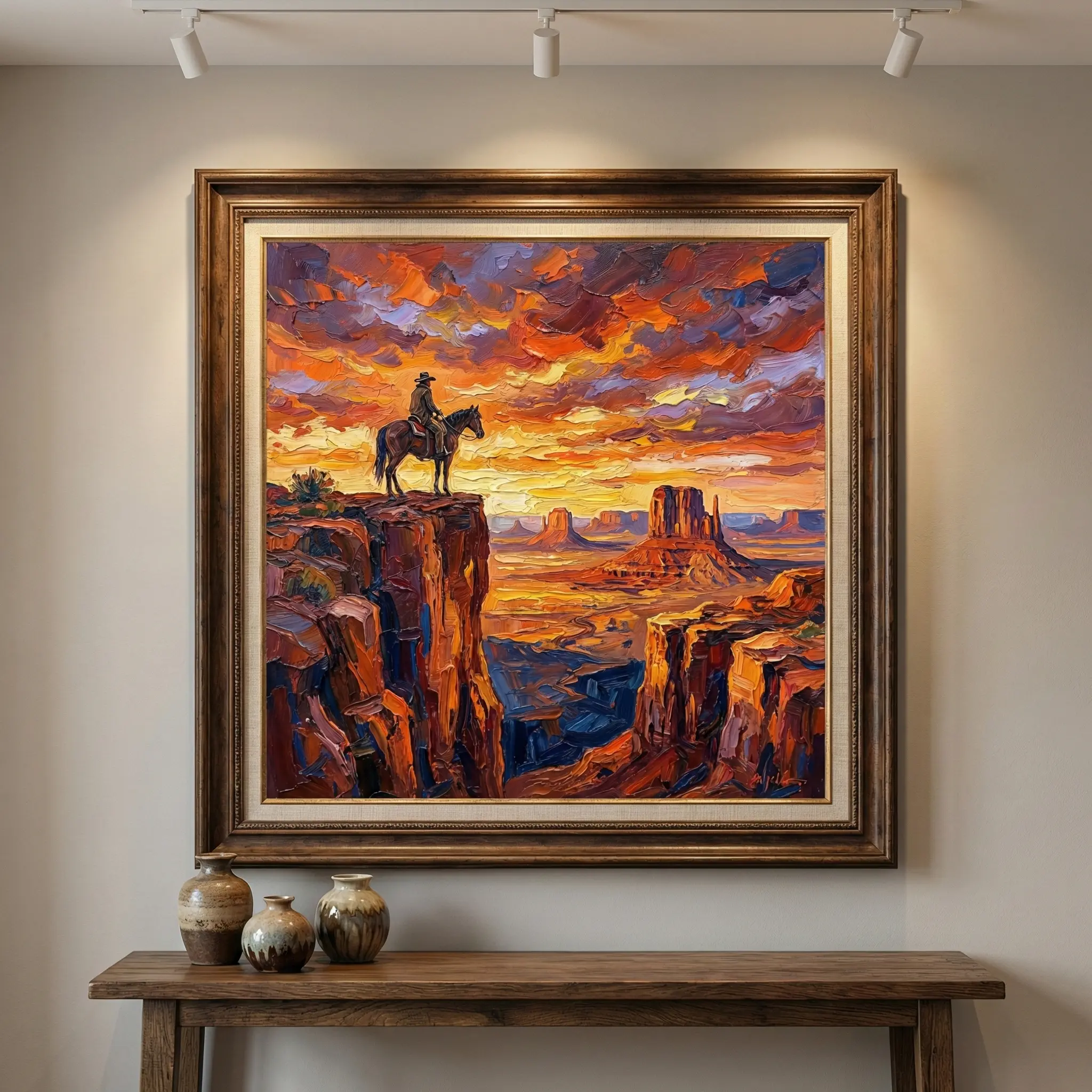 The Spirit of the Frontier: Breathing Life into Canvas
