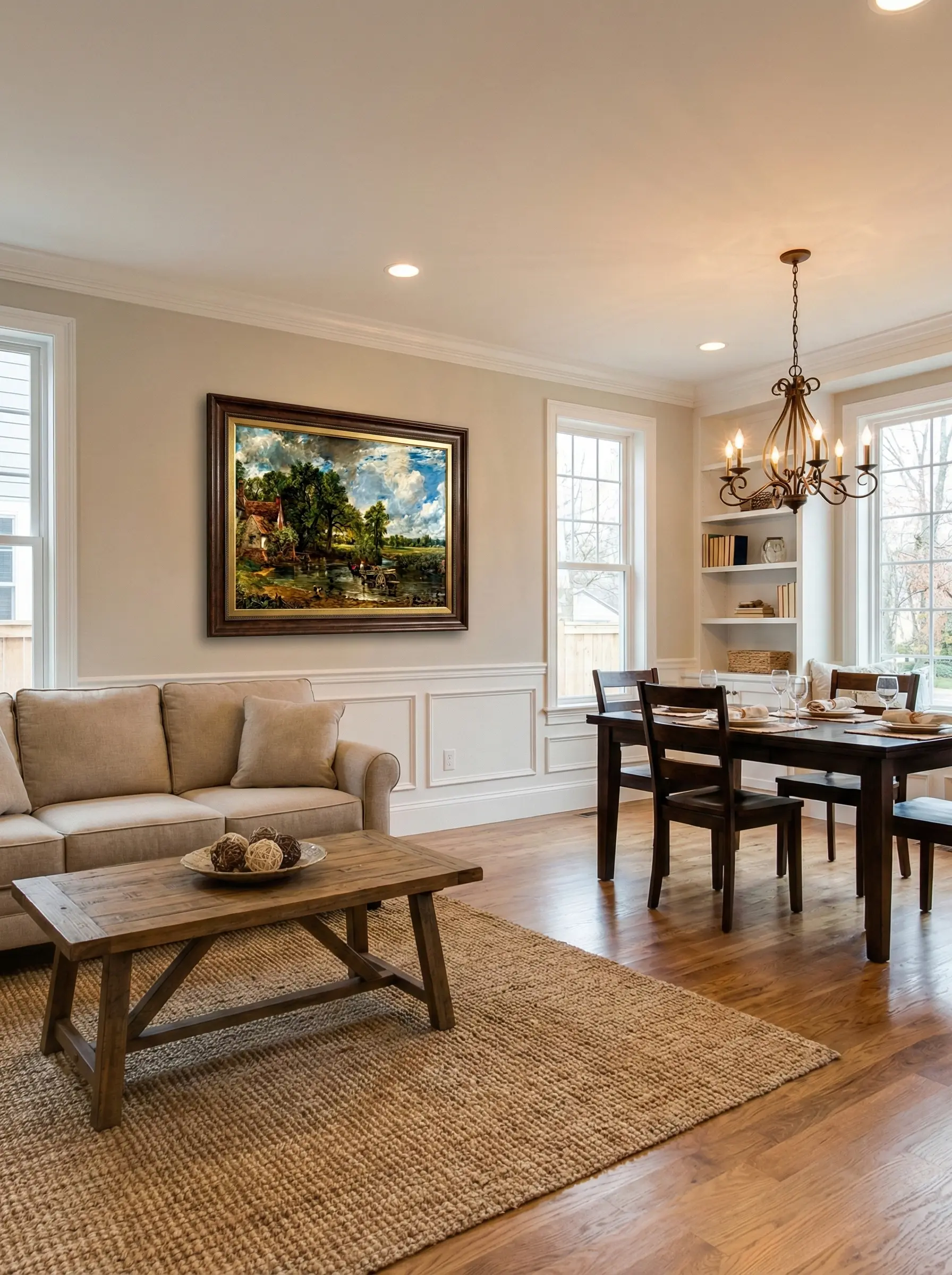 Windows to the Soul: The Deep Alignment of American Country Style with Fine Art