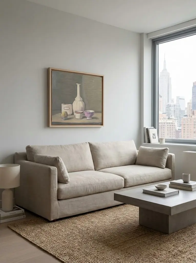 Cool Minimalist Art for New York Rental Apartments
