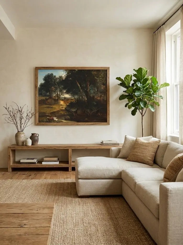 Material-Focused Art for New York Rental Apartments