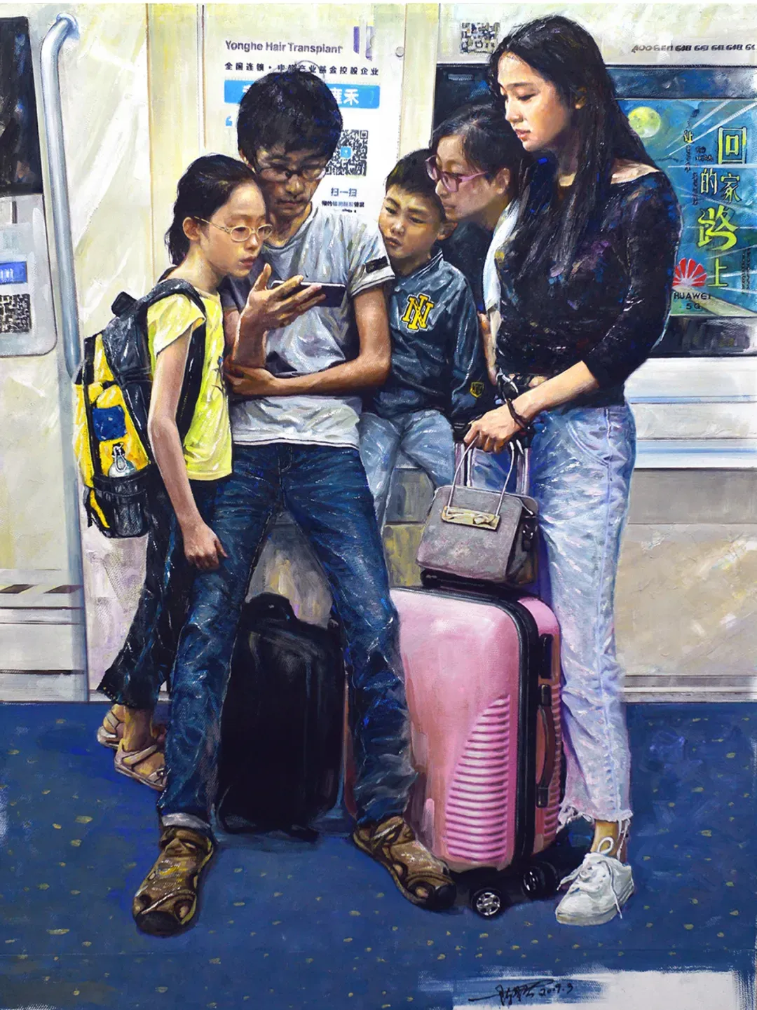 Information__The works of Dafen painters were selected for the 14th National Art Exhibition