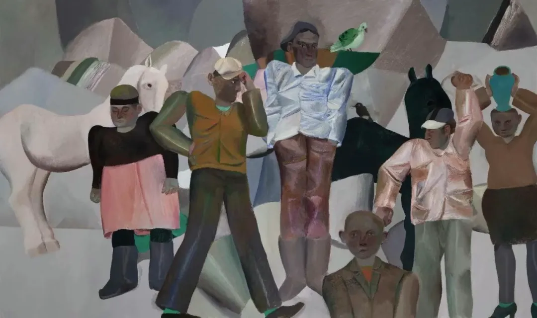 Similarity and Difference - A Research Exhibition on the Art of Painting by Five Artists __ Zhao Peizhi