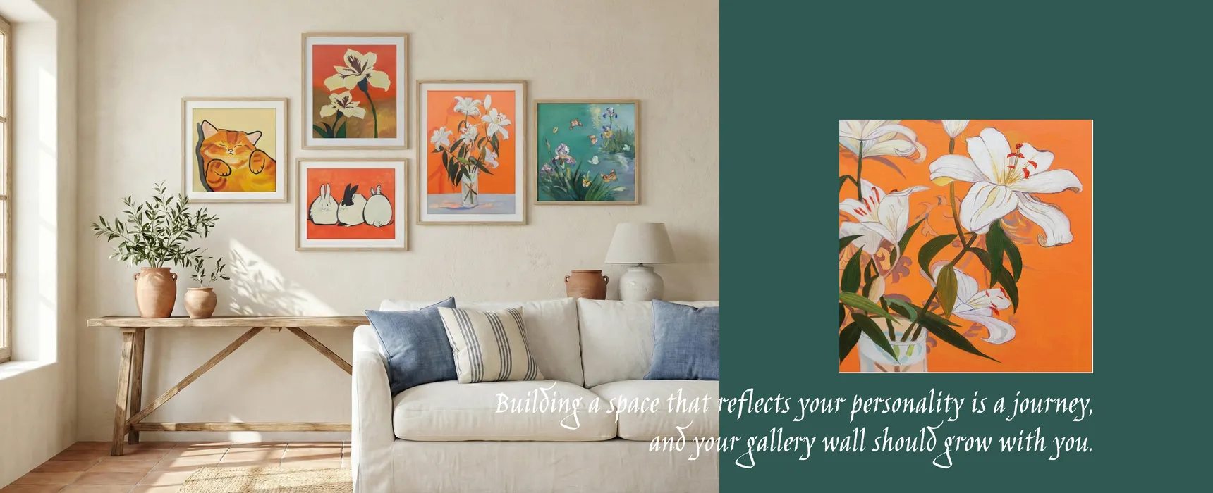 Curated Small-Format Art Designed to Be Collected and Displayed Together