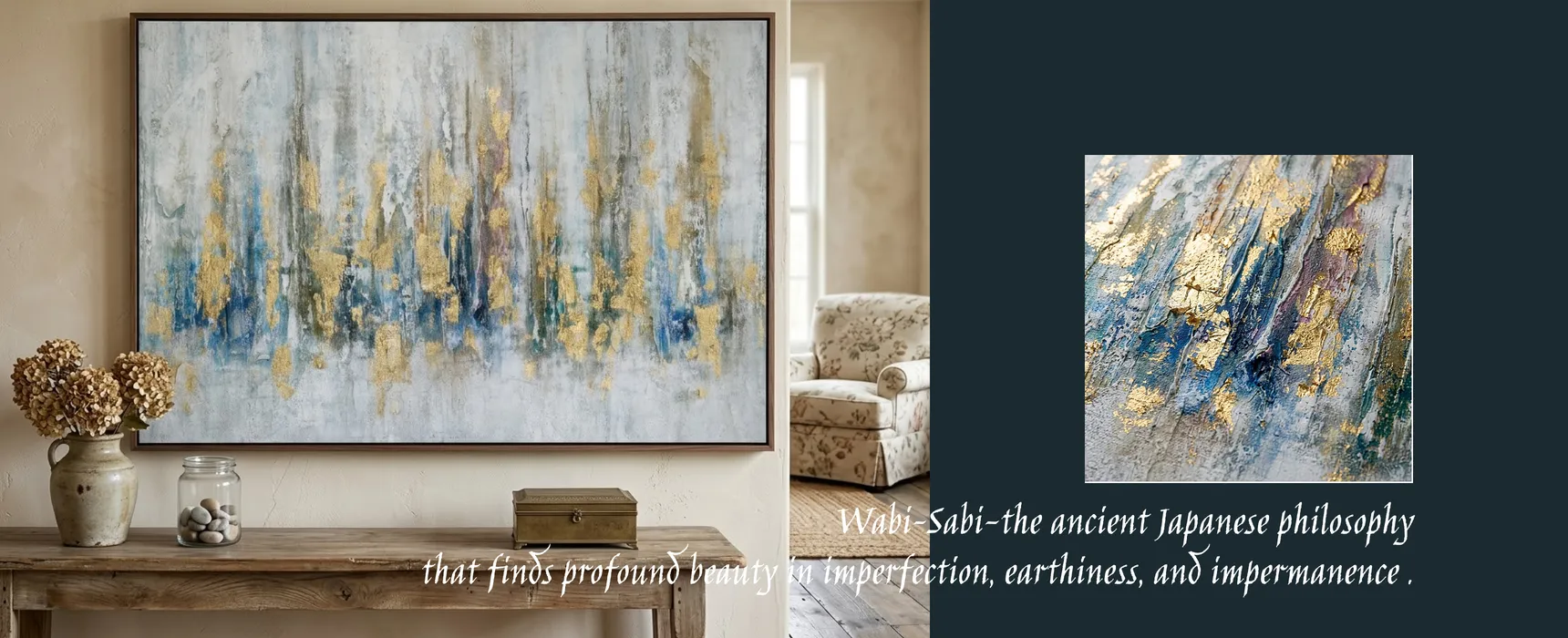 Embrace Imperfect Beauty and Earthy Serenity on a Grand Scale